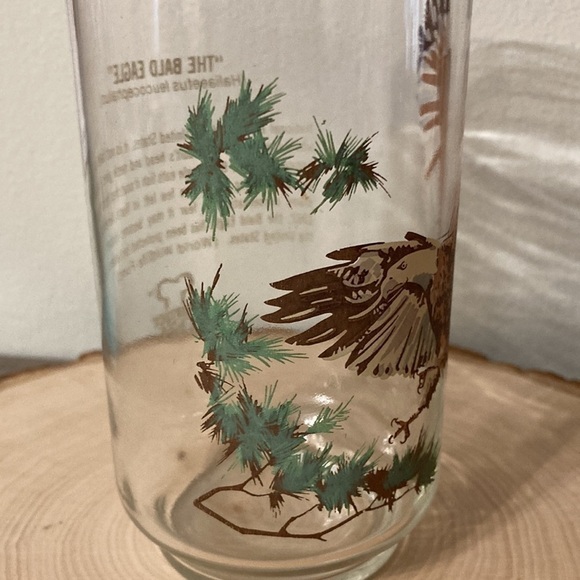 VINTAGE BURGER CHEF "THE BALD EAGLE" 1978 ENDANGERED SPECIES COLLECTORS Glass - Picture 3 of 13